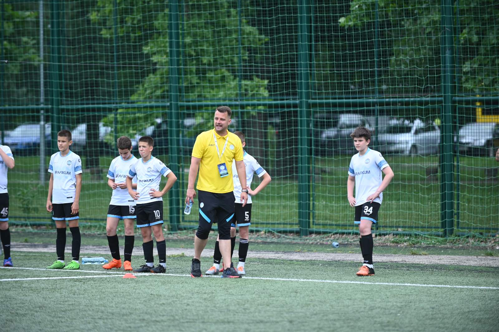 Youth football match